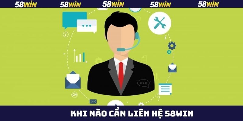 Liên Hệ 58Win - Hỗ Trợ Khách Hàng Khi Tham Gia Giải Trí 24/7 1 Những vấn đề thành viên cần liên hệ 58Win