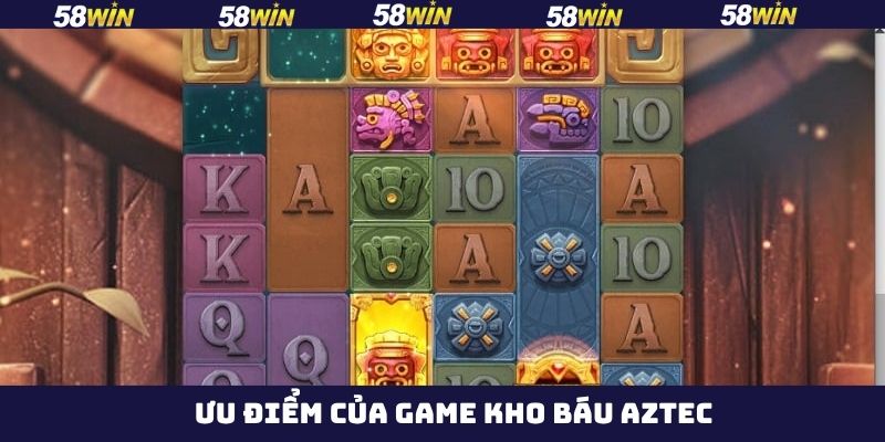 Kho Báu Aztec - Tựa Game Jackpot Đỉnh Cao Kỳ Diệu Năm 2025 3 Điểm nổi bật thu hút của game kho báu Aztec